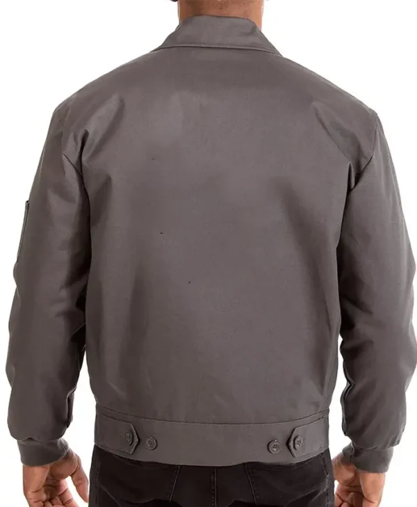 Montreal Canadiens Workwear Cotton Charcoal Jacket Back