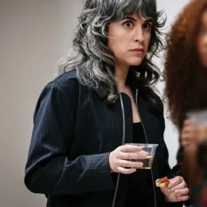 Mythic Quest S04 Ashly Burch Black Jacket