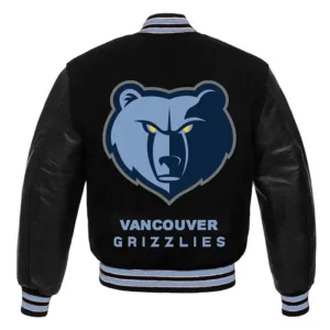 NBA Memphis Grizzlies Black Wool Varsity Jacket For Mens and Womens