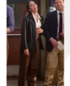 NCIS Origins S01 Cecilia Dominguez Leather Coat