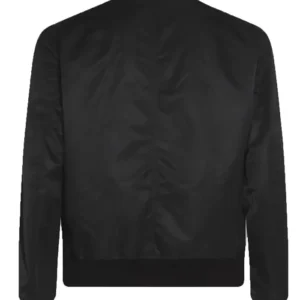 NHL Ottawa Senators Black Lightweight Bomber Jacket Back