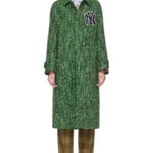 NY Yankees Coat Green Edition Tweed