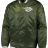 Nashville Predators Green Starter Satin Jacket