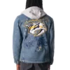 Nashville Predators Trucker Jacket Back