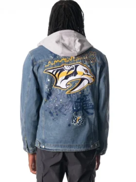 Nashville Predators Trucker Jacket Back