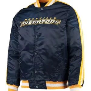 Nashville Predators Varsity Satin Jacket