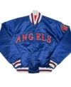 Navy Blue Bomber Angels Vintage Jacket