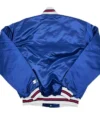 Navy Blue Bomber Angels Vintage Jacket Back