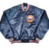 Navy Blue Vintage Astros Bomber Jacket