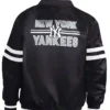 New Black Yankees new york varsity jacket Back