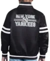 New Black Yankees new york varsity jacket Back