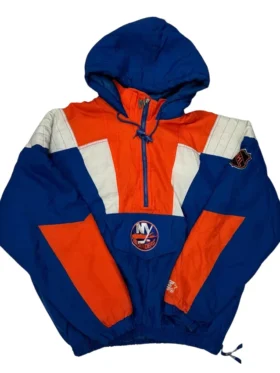 New York Islanders Half Zip Starter Jacket
