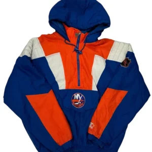 New York Islanders Half Zip Starter Jacket