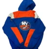 New York Islanders Half Zip Starter Jacket Back