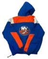 New York Islanders Half Zip Starter Jacket Back