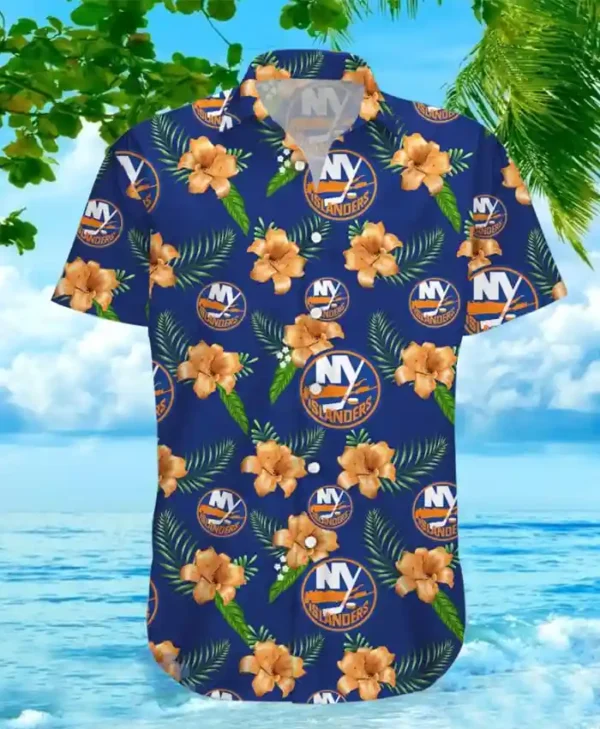 New York Islanders Hawaiian Shirt