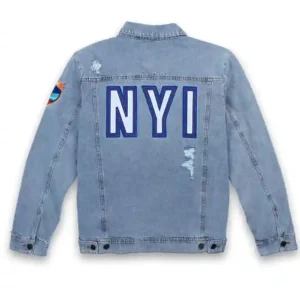 New York Islanders Trucker Jacket Back