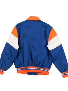 New York Islanders Vintage Bomber Jacket Back