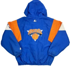 New York Knicks Starter Jacket Vintage Back
