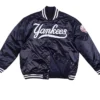 New York Navy Blue Black Embroidery logos yankees jacket