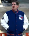 New York Rangers 2024 Stadium Series Varsity Jacket Side