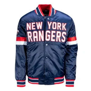 New York Rangers Varsity Jacket