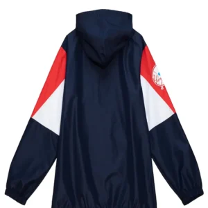 New York Yankees Full Zip Windbreaker Jacket Back