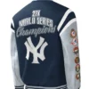 New York Yankees championship Varsity Jacket Back