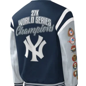 New York Yankees championship Varsity Jacket Back