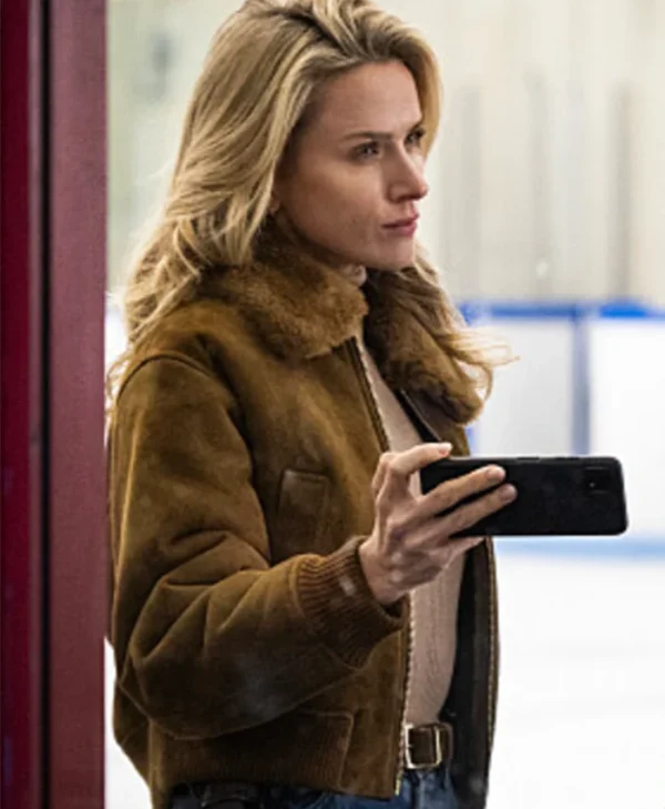 Nina Chase FBI Most Wanted Brown Bomber Jacket