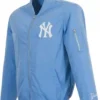 Nylon Blue new york yankee bomber jacket