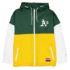 Oakland As Throwback Windbreaker Jacket