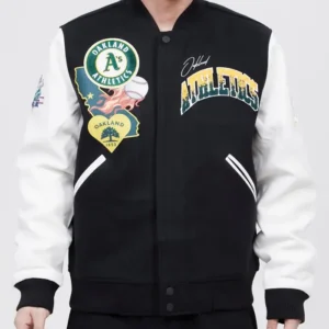 Oakland Athletics Hometown Wool Mens Varsity Jacket