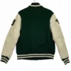 Oakland Athletics Letterman Off Jacket Back
