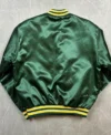 Oakland Athletics Vintage Swingster Satin Jacket Back