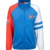 Oklahoma City Thunder Track Full Zipper Jacket