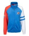 Oklahoma City Thunder Track Full Zipper Jacket