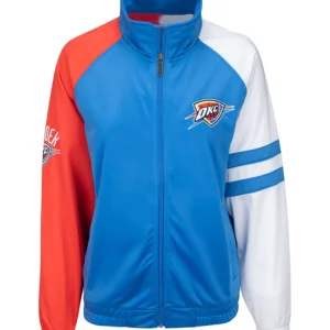 Oklahoma City Thunder Track Full Zipper Jacket