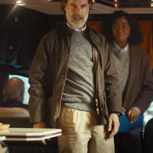 Opus 2025 Murray Bartlett Brown Jacket Front