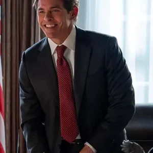 Paradise S01 James Marsden Black Suit Front