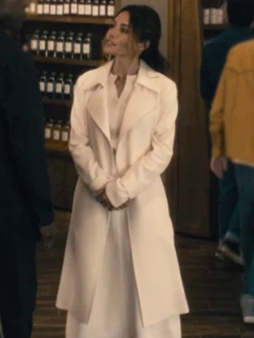 Paradise S01 Sarah Shahi White Coat
