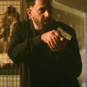 Patrick Sabongui The Hunting Party Black Bomber Jacket For Sale