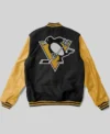 Penguins Varsity Jacket Back