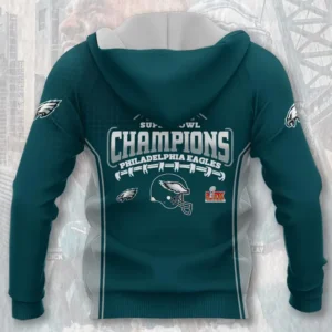 Philadelphia Eagles 2025 Super Bowl LIX Champions Back