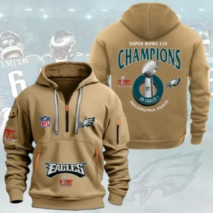 Philadelphia Eagles 2025 Super Bowl LIX Champions Heavy Hoodie