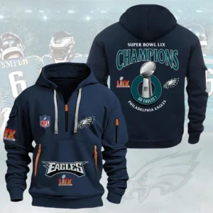 Philadelphia Eagles 2025 Super Bowl LIX Champions Hoodie