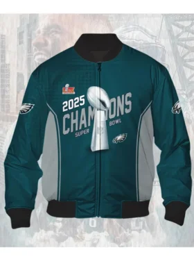 Philadelphia Eagles 2025 Super Bowl LIX Champions Jacket