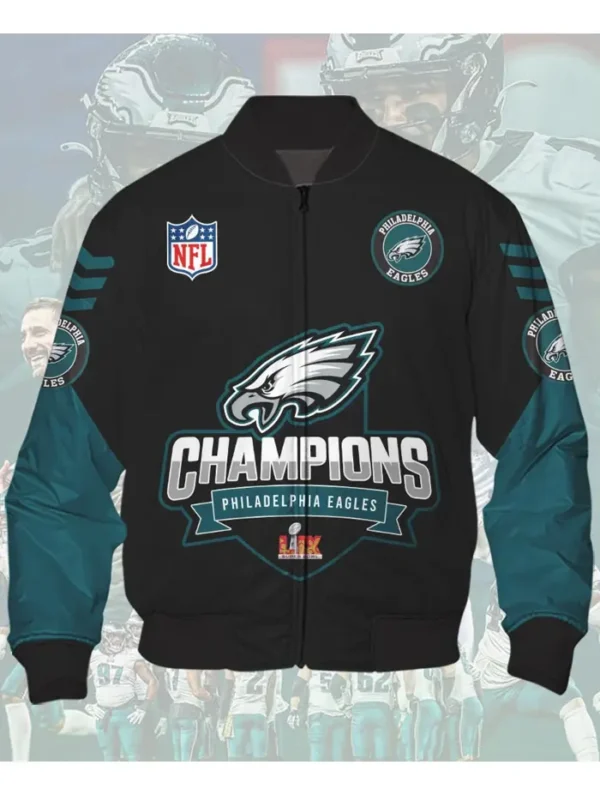 Philadelphia Eagles Super Bowl LIX Champions Jacket