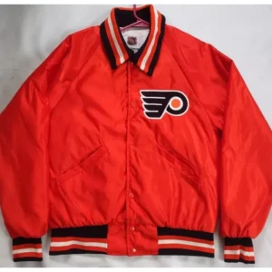 Philadelphia Flyers Orange Bomber Jacket