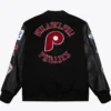 Philadelphia Phillies Black Full Snap Varsity Jacket 1